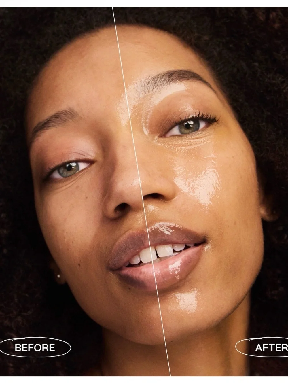 POINT OF VIEW. drench it soothing priming milk with rice water